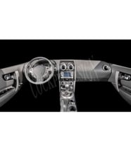 Meriç® Nissan Qashqai Ön Torpido Kaplama Maun 19 Parça 2011-2012 (Piano Black)