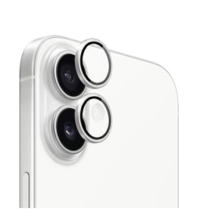 Microsonic Apple iPhone 16 Plus Tekli Kamera Lens Koruma Camı Yeşil (Gümüş)