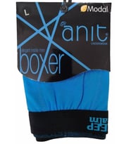 Anıt 1266 Modal Erkek Renkli Boxer 6'Lı  (Mavi)