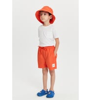Benittokids Düz Erkek Çocuk Deniz Şortu 7005 (Turuncu)