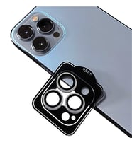 Apple iPhone 14 Pro Max Zore CL-11 Safir Kamera Lens Koruyucu (Gümüş)