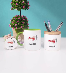 Avukat Kupa Bardak Kalemlik ve Anahtarlık İsme Özel (Model 8)