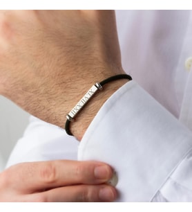 Unisex Lendi Kişiye Özel Gümüş Bileklik (Altın)