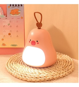Sevimli Avakado Karikatür Usb Göz Korumalı Masa Ve Gece Lambası (Pembe)