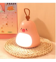 Sevimli Avakado Karikatür Usb Göz Korumalı Masa Ve Gece Lambası (Pembe)