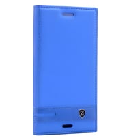 Sony Xperia X Compact Kılıf Elite Kapaklı Kılıf (Mavi)
