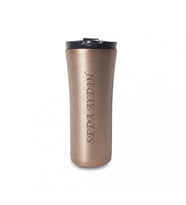 Kişiye Özel Paslanmaz Çelik French Press Termos 500 ML (Gold)