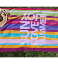 %100 Pamuk Outlet 90x180 cm Desenli Kadife Plaj Havlusu (18)