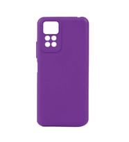 Kvy Xiaomi Redmi Note 11S Biye Silikon Kılıf (Mor)