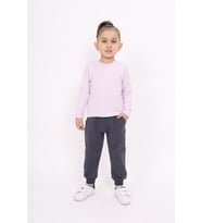 Toontoy Unisex Çocuk Tişört (Açık Lila)