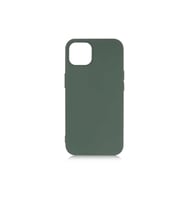 iPhone 13 Lansman Silikon Kılıf (Koyu Yeşil)