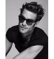 Jwl Wayfarer Klasik Erkek Güneş Gözlüğü Modelleri Wayfare Çerçeve Polarize Hd Gözlük (Koyu Mavi)