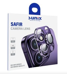 İphone 15PRO-15 PROMAX SAFİR CAM LENS KORUMA (Gümüş)