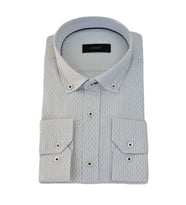 Erkek Klasik Uzun Kol Çizğili Gömlek BGL-ST03510 (Gri)