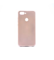 Xiaomi Mi 8 Lite Kılıf Soft Mat Premier Case (Gold)