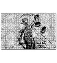 Cakapuzzle Metallica And Justice For All Albüm Kapağı  Puzzle Yapboz MDF (Ahşap) (500 Parça)