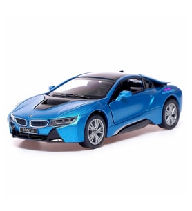 Bmw İ8 Diecast Orjinal Model Araba 12 Cm (Mavi)