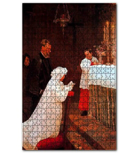 Cakapuzzle First Communion by Pablo Picasso Puzzle Yapboz MDF (Ahşap) (500 Parça)