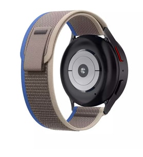 Samsung Galaxy Watch 3 45mm Gear S3 46mm Kordon Trail Kordon 22mm (Gri - Mavi)