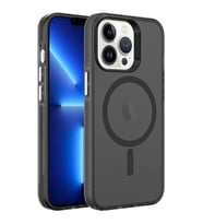 Apple iPhone 13 Pro Max Kılıf Redclick Magsafe Şarj Özellikli Buzlu Transparan C-Pro Sert Kapak