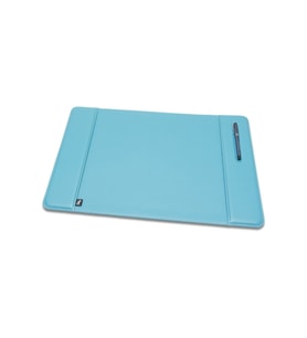 Sümen Kapaksız Masaüstü Tekli Rainbow Desk Pad Vegan 38x58 cm (Turkuaz)