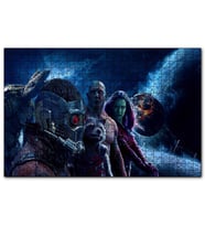 Cakapuzzle Guardians of The Galaxy 4 Kahraman Puzzle Yapboz MDF (Ahşap) (255 Parça)