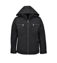 Erkek Kapüşonlu Spor Mont M3305 BGL-ST04004 (Siyah)