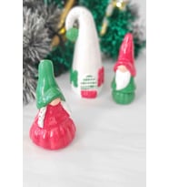 Gnome Bay ve Bayan Cüce ve Gnome Evi, El Emeği, Dekorasyon Tamamlayıcı (Beyaz-Yesıl) (Beyaz - Yeşil)
