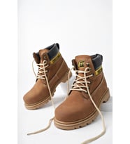Muggo COREX Garantili Kaymaz Taban Suya Soğuğa Dayanıklı Unisex Kışlık Bot (Camel)
