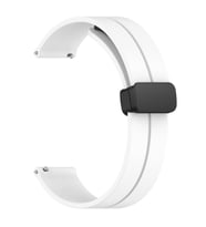 Microsonic Huawei Watch 3 Pro Kordon Ribbon Line Yeşil (Beyaz)