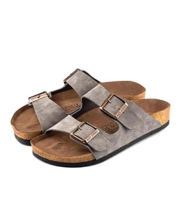 RoyJones Terlik Modelleri Unisex Anatomik Günlük Terlik 7001 (Gri)