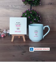 Doğum Günü Hediyesi Dekoratif Taş, Kupa Bardak Kırmızı Hediye (Model 4)