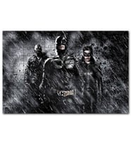 Cakapuzzle Batman Catwoman Belası Kara Şövalye Görseli Puzzle Yapboz MDF (Ahşap) (1000 Parça)