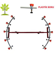 5+5 Başlıklı Hilal Tip İlaçlama Makina Aparatı