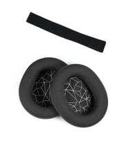 SteelSeries Arctis 3 5 Yedek Kafa bandı ve Kulaklık Pedi SET Kulaklık Yastığı Süngeri Headband (Beyaz)