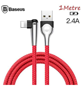 Baseus Mvp IPhone Için Mobil Oyuncu Usb Sarj Kablosu 1 Metre (Kırmızı)