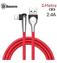 Baseus Mvp IPhone Için Mobil Oyuncu Usb Sarj Kablosu 1 Metre (Kırmızı)