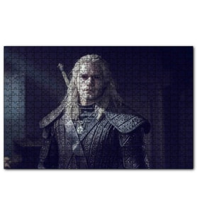 Cakapuzzle The Witcher Henry Cavill  Puzzle Yapboz MDF (Ahşap) (255 Parça)