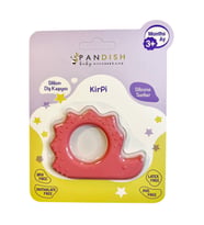 Pandish Kirpi Silikon Diş Kaşıyıcı Mavi (Pembe)