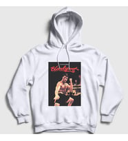 Presmono Unisex Beyaz Bloodsport Film Jean Claude Van Damme Kapüşonlu Sweatshirt 258840tt (Beyaz)