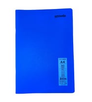 Mynote Text Neon Defter A4 80 Yp Kareli - Kırmızı (Lacivert)