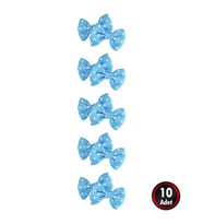 Grogren Papyon Fiyonk, 3 x 1,5 cm - 10 Adet - Renk Seçenekli - (Mavi)