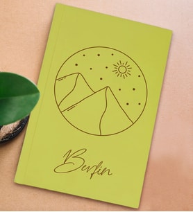 BK Gift Kişiye Özel İsimli Sert Kapaklı Sarı Defter, Arkadaşa Hediye, Yeni İş Hediyesi, Anı Defteri, Doğum Günü Hediyesi (Model 6)