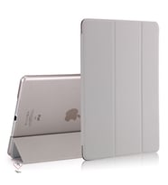 Apple iPad Pro 10.5 Kılıf PU Deri Smart Standlı Case A1701 A1709 A1852 (Gri)