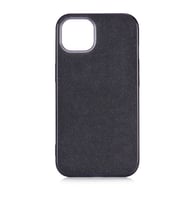 iPhone 13 Mini Kılıf Simli Renkli Silikon (Siyah)