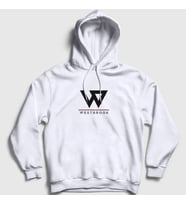 Presmono Unisex Beyaz Logo Russell Westbrook Kapüşonlu Sweatshirt 368909tt (Beyaz)