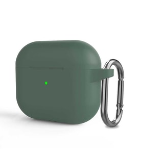 Apple Airpods Pro 2 Zore Standart Silikon Kılıf (Koyu Yeşil)