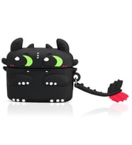 Microsonic AirPods 3. Nesil Kılıf Cartoon Figürlü Silikon Crtn-Fgr-Tthlss (Gümüş)