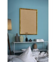 Özcanlar Dekorasyon Baskısız Resim Fotoğraf Puzzle Forma Çerçevesi  Ucuz Düğün Çerçevesi Özc-128-50X70 (Gold)