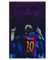 Cakapuzzle Messi Messi Puzzle Yapboz MDF (Ahşap) (255 Parça)